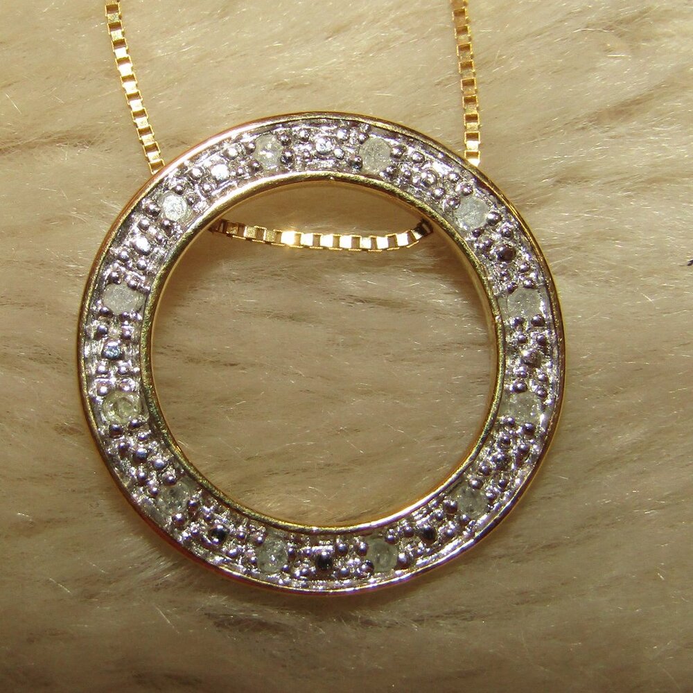 14kt Circle of Life Necklace